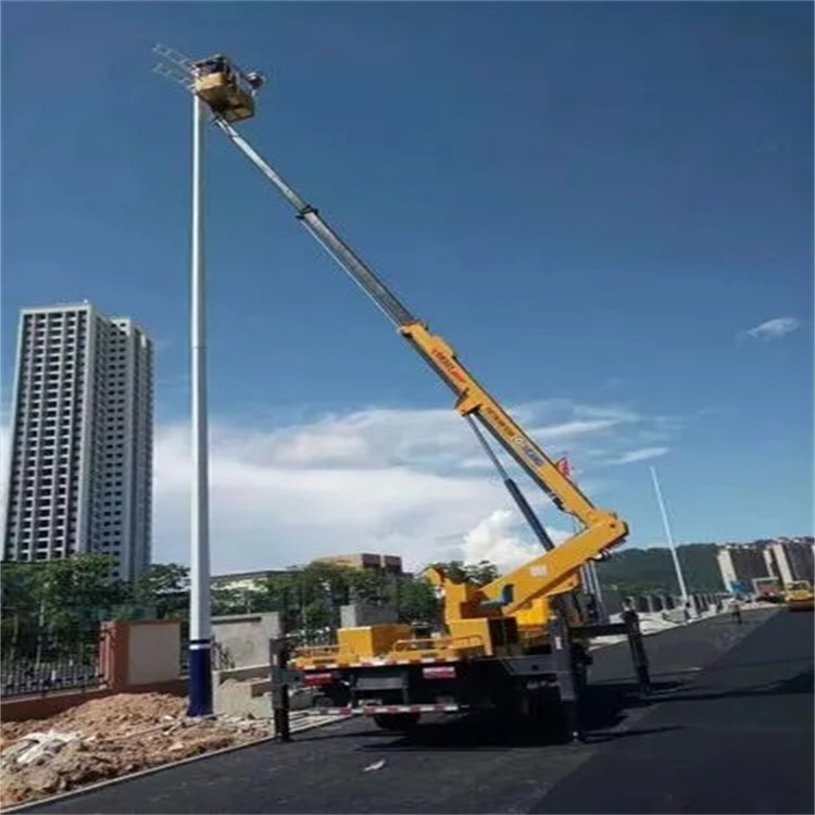 抚州东乡维修路灯的曲臂升降车出租